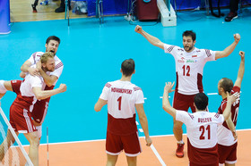 دیدار والیبال تیم‌های ملی ایران و لهستان